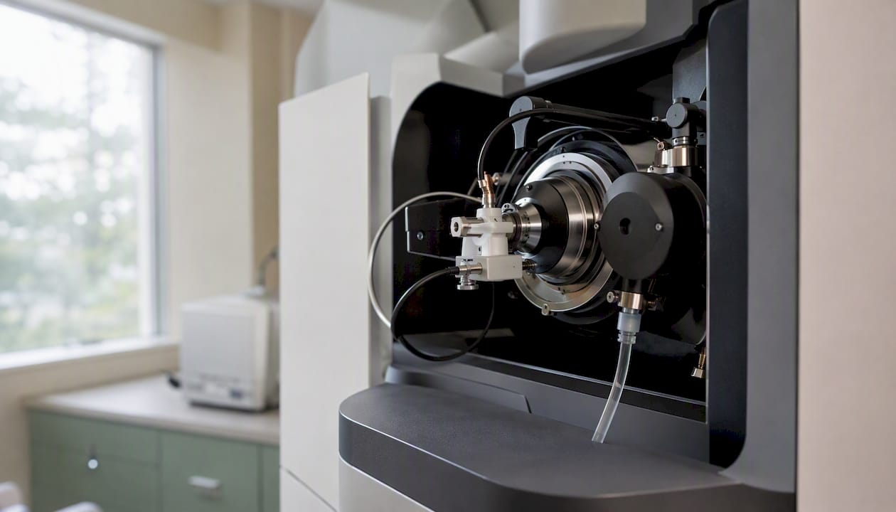 Mass spectrometry analyzer ionization chamber