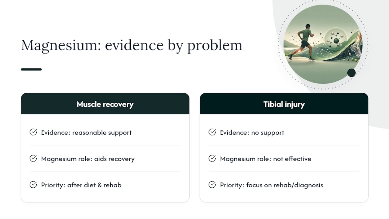 Where evidence meets everyday running — overview diagram