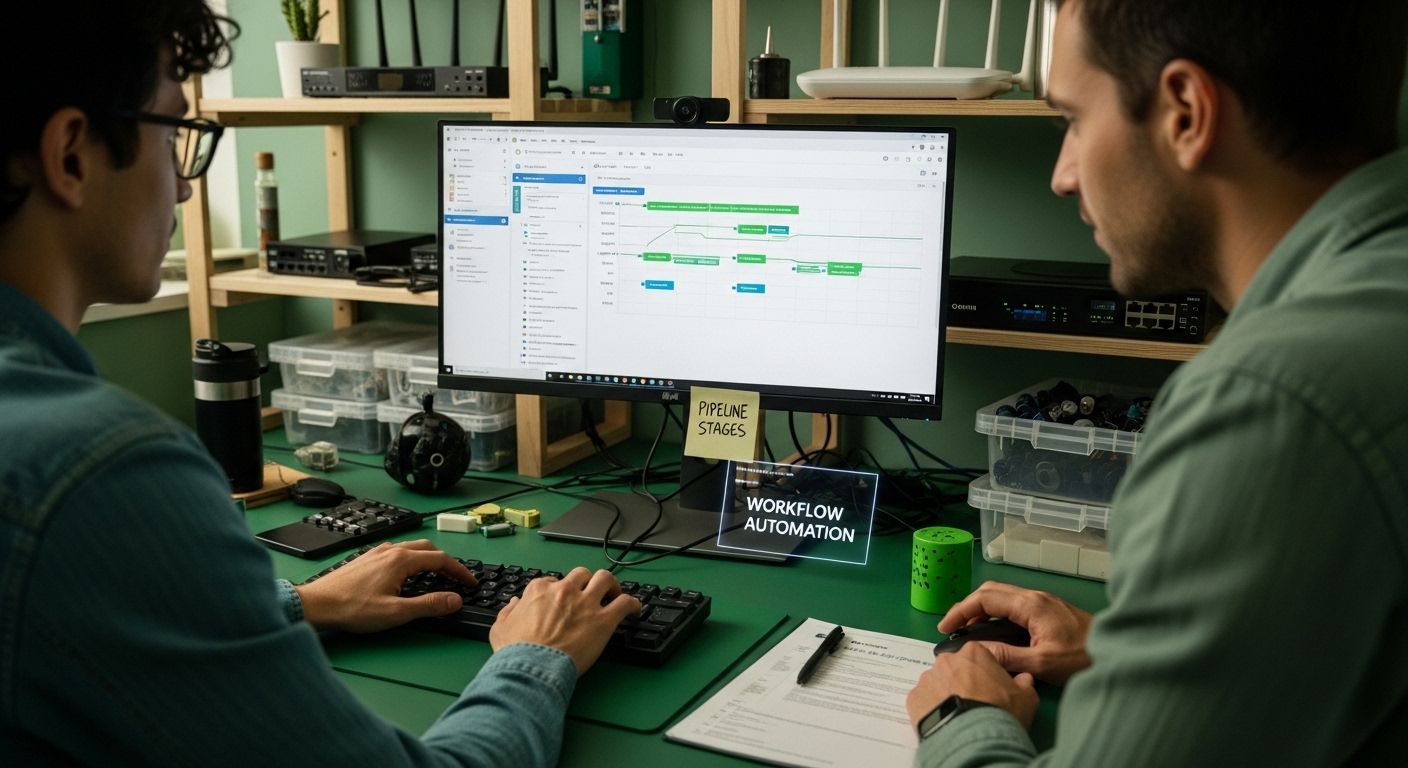 CI/CD workflow homelab