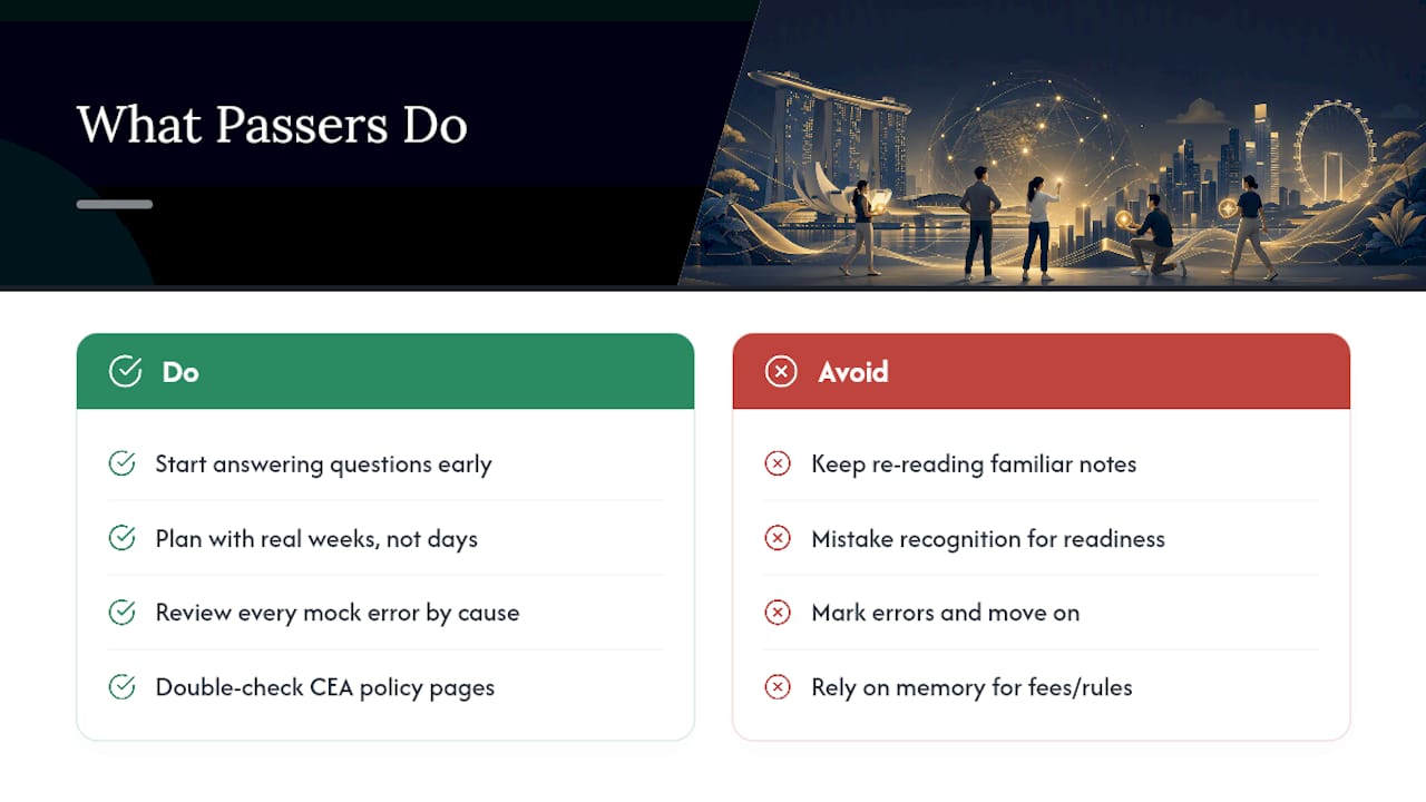 A Straight Answer on What Actually Separates Passers From Failers — overview diagram