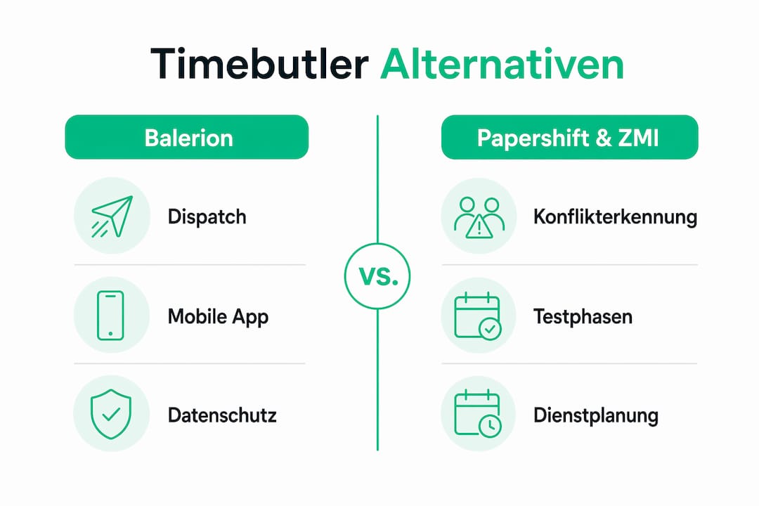 Übersicht: Die besten Alternativen zu Timebutler im Vergleich