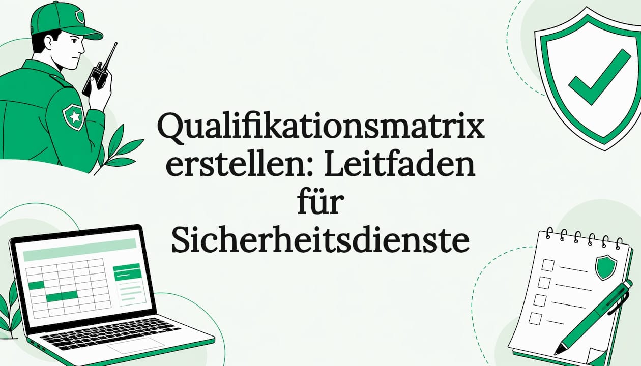 Stimmungsvolle Illustration als Eyecatcher für den Blogbeitrag zur Qualifikationsmatrix
