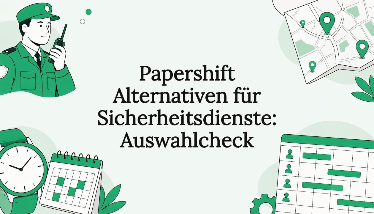 Ansprechende Illustration als Titelbild für den Artikel über Alternativen zu Papershift