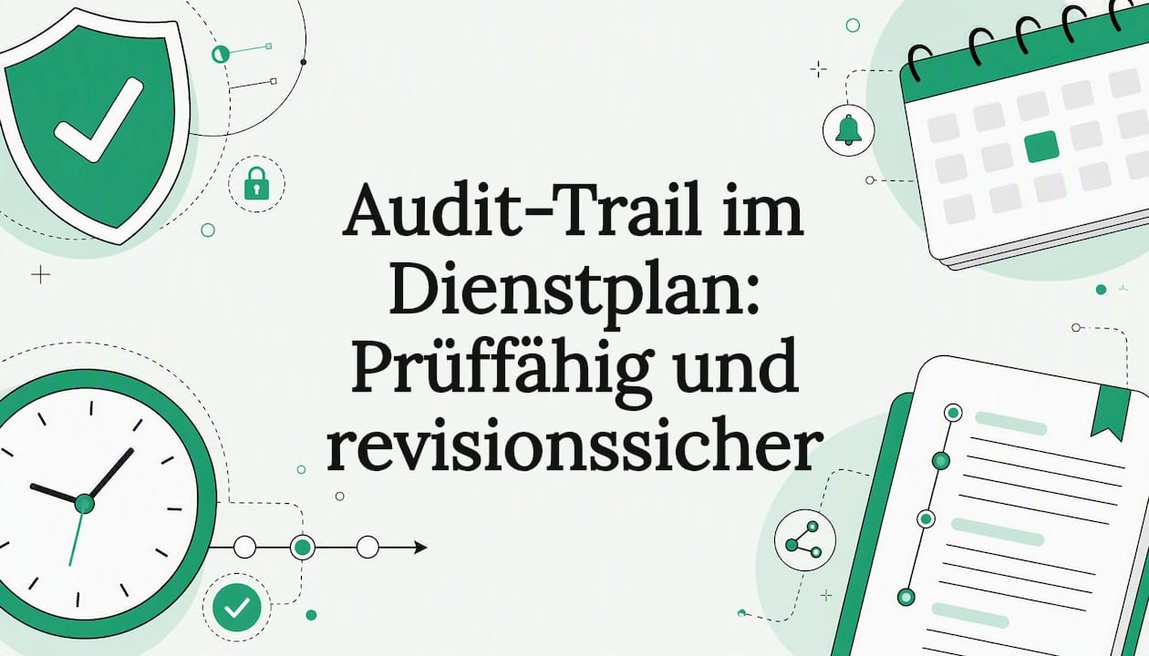 Stimmungsvolles Titelbild für einen Fachartikel zum Thema Audit Trail