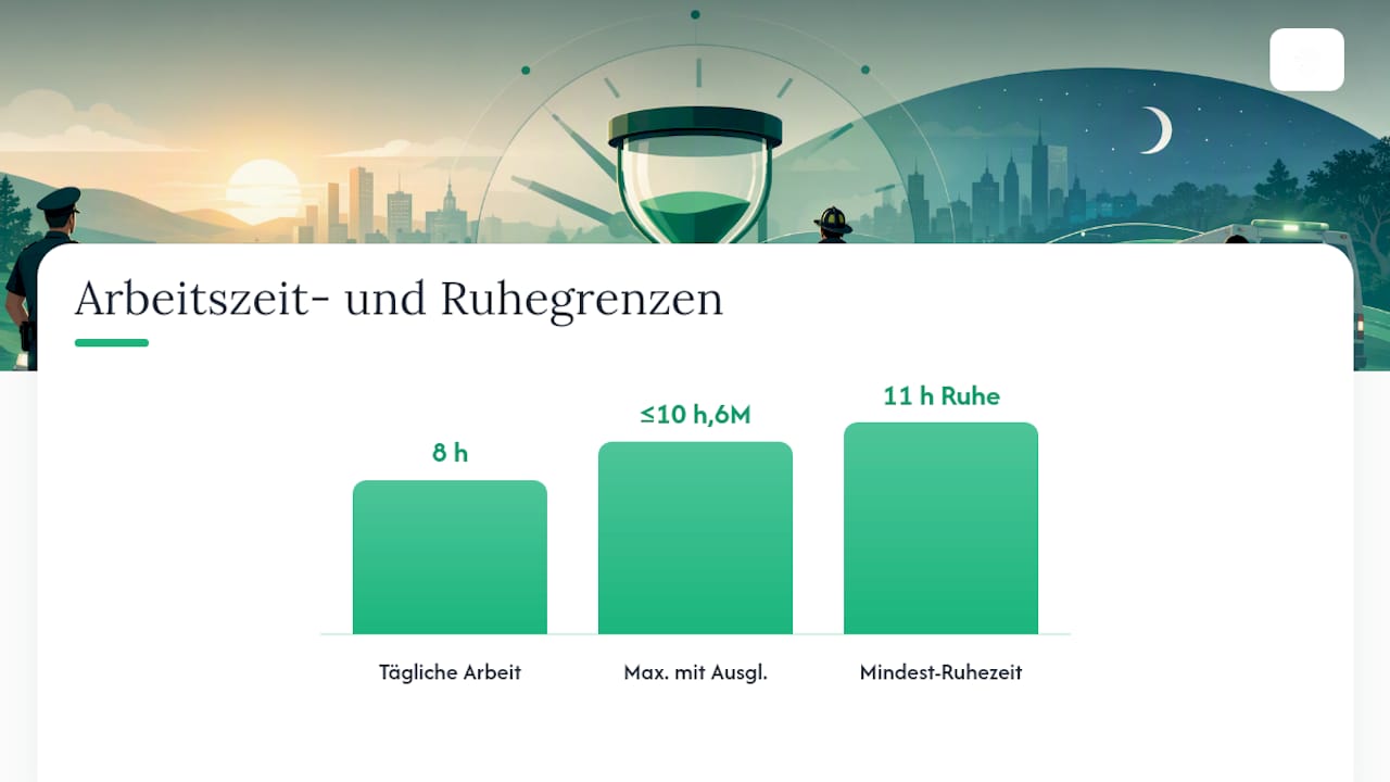 Arbeitszeitbegrenzungen für Sicherheitsdienste