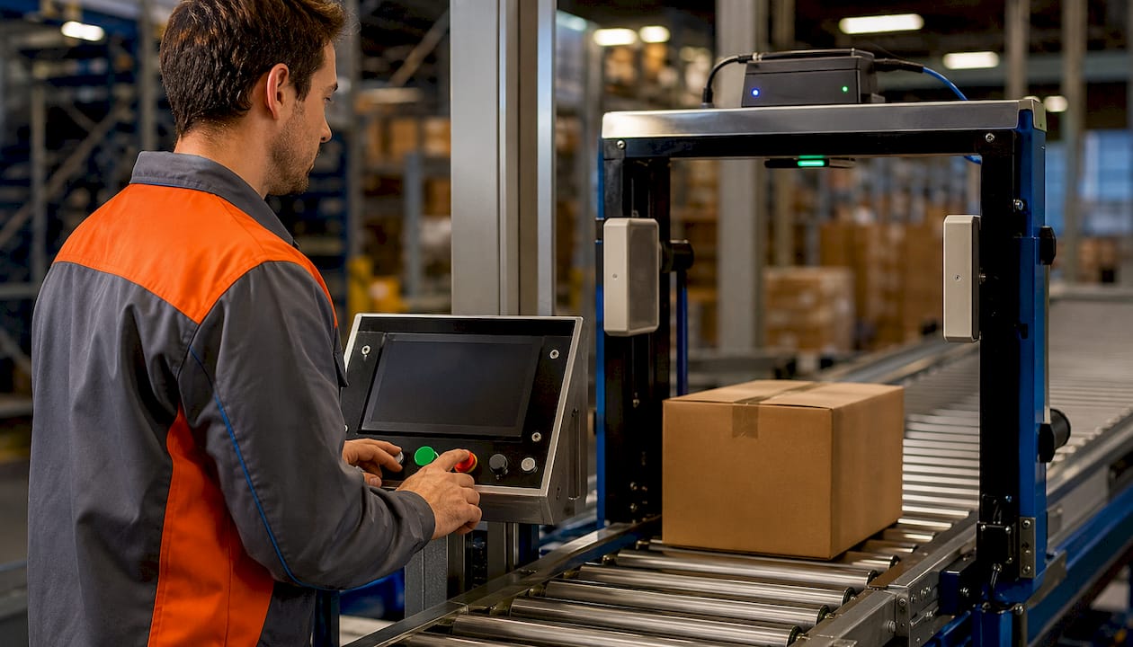 Sistema intelligente di controllo accessi RFID per impianti produttivi