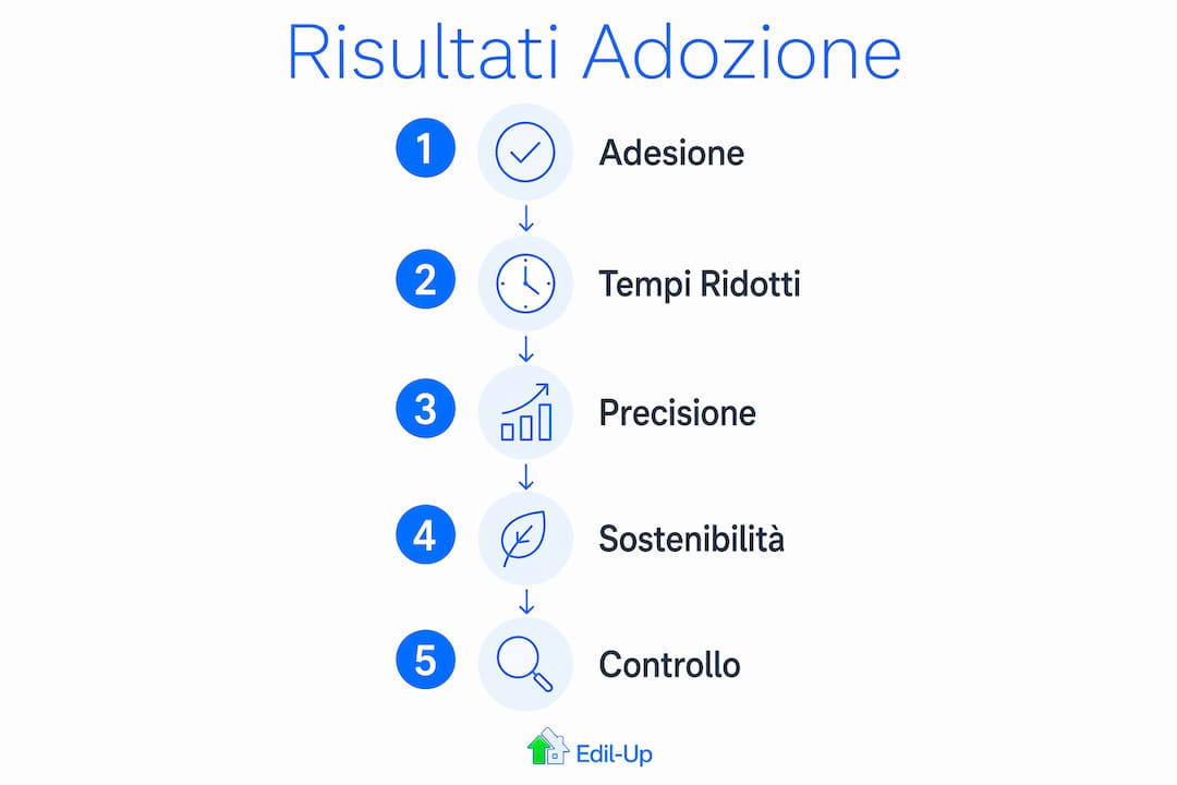 Grafica con i cinque principali risultati