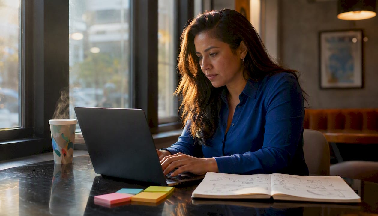Product manager using A/B testing visual editor