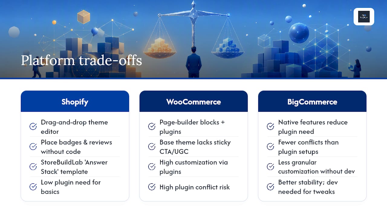 How Do You Apply This on Shopify, WooCommerce, or BigCommerce? — overview diagram
