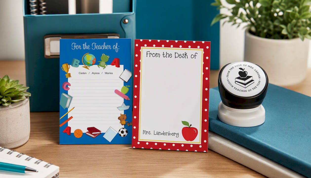 For the Teacher Of Personalized Notepad