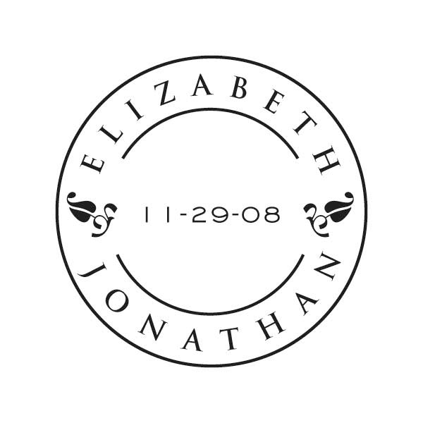 Save the Date Wedding Stamper or Embosser