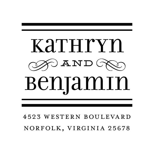 Fancy Couple Stamper or Embosser