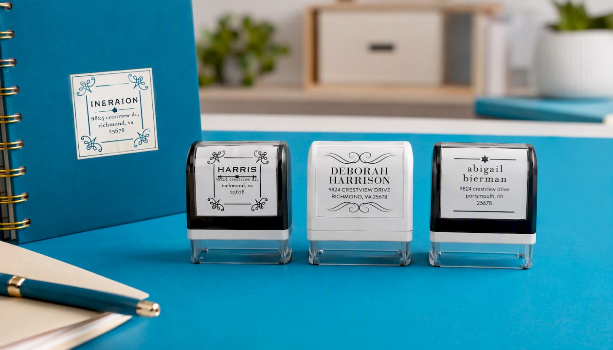 Corner Scrolls Square Stamper or Embosser