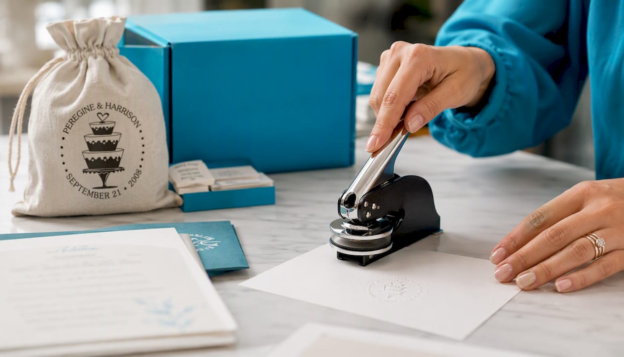 Wedding Cake Stamper or Embosser