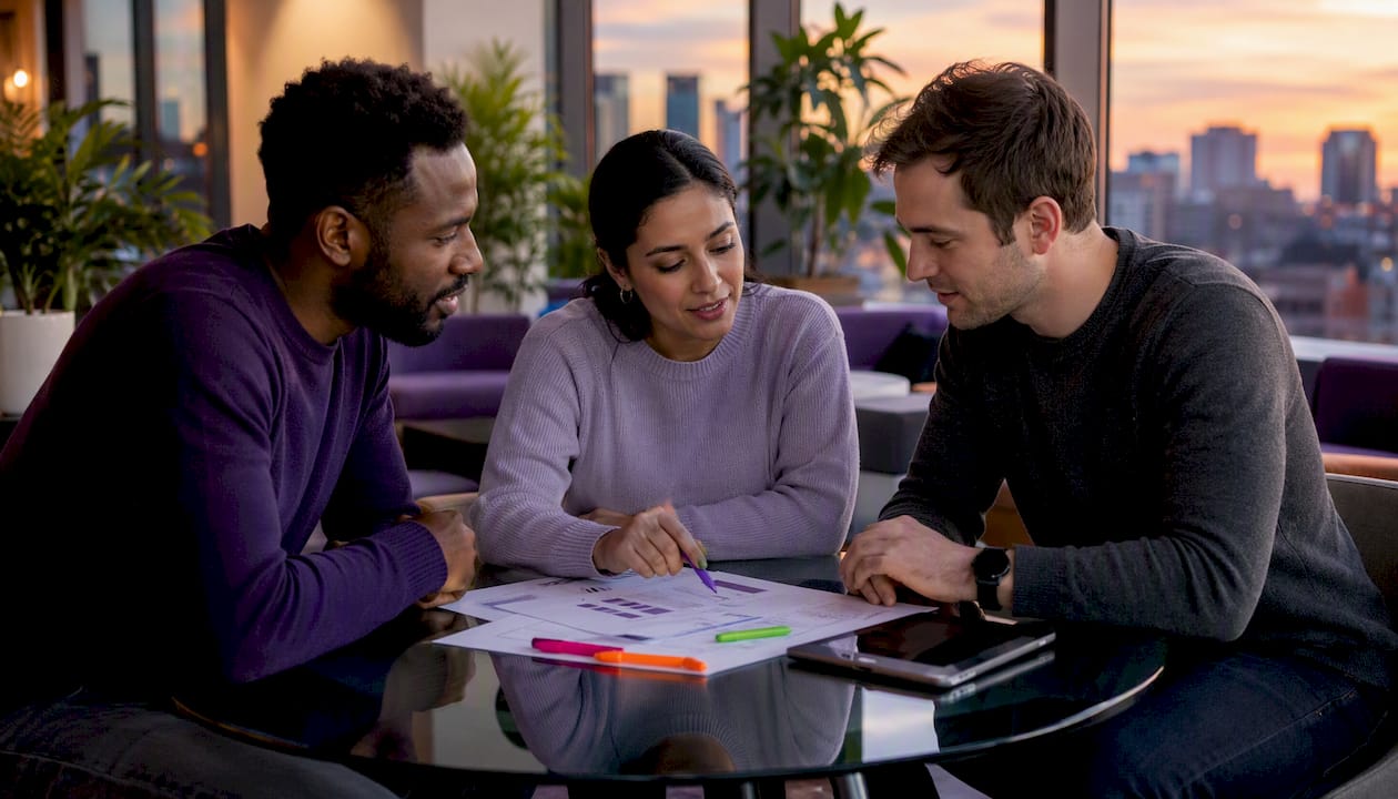 Engineers collaborating on API metrics