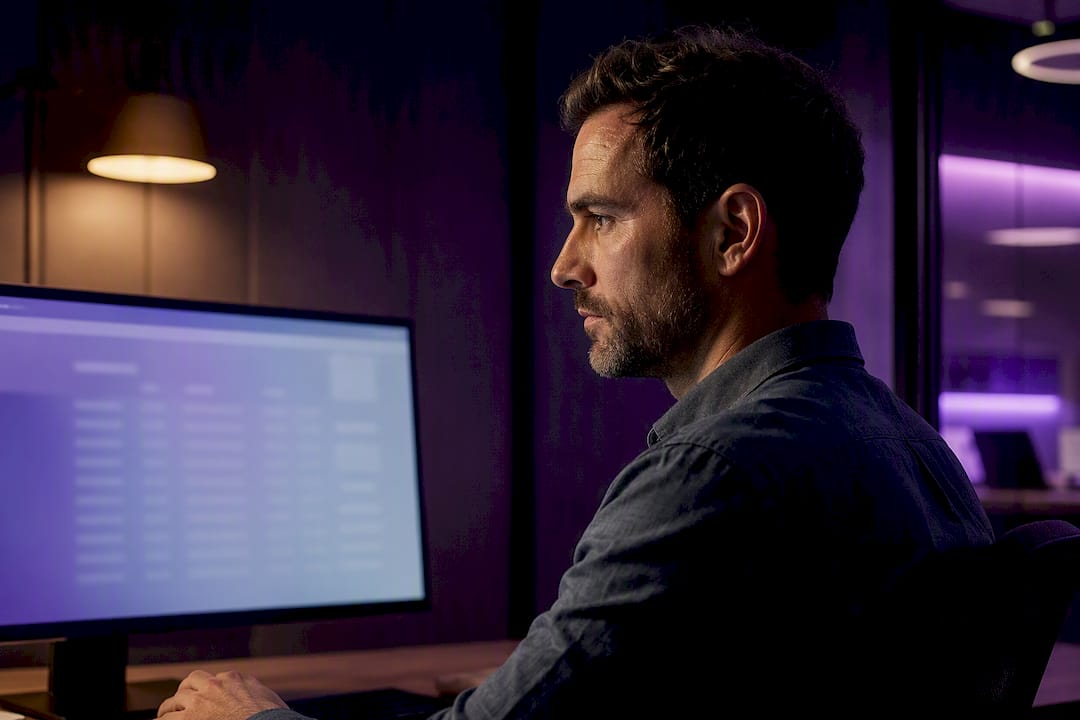 Engineer reviewing open banking consent record