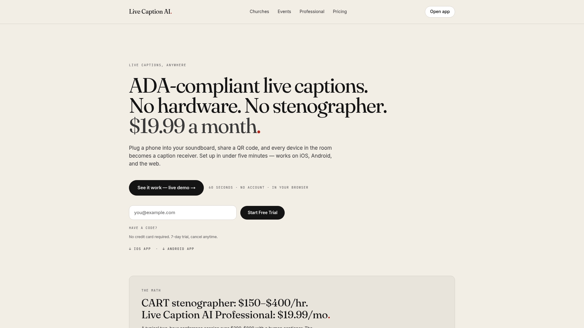 Livecaptionai