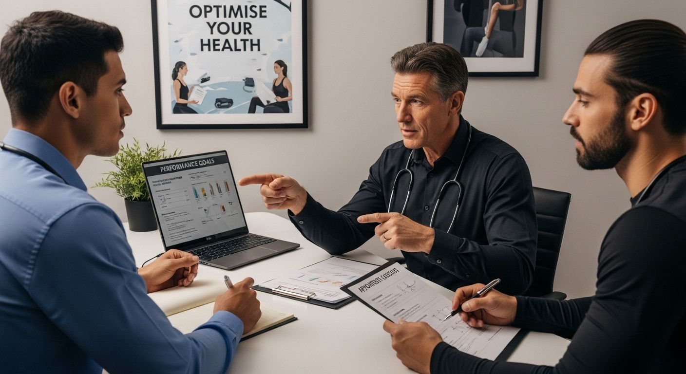 blood test fitness consultation
