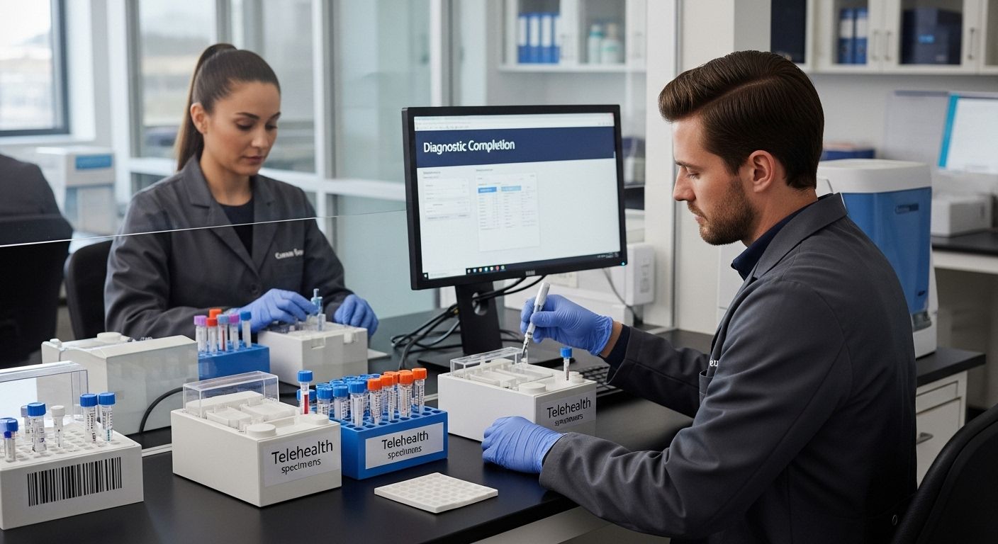 telehealth lab workflow