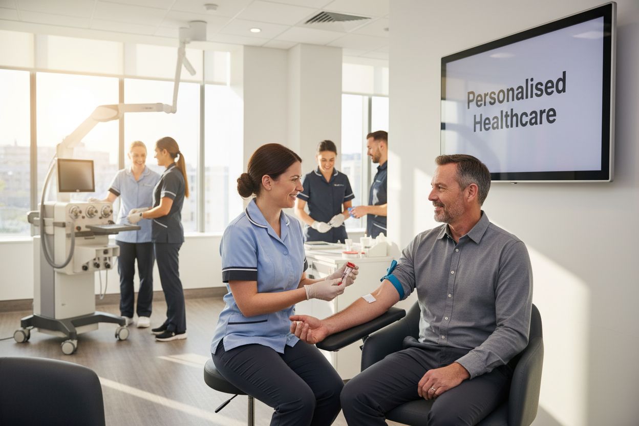 personalised blood testing clinic