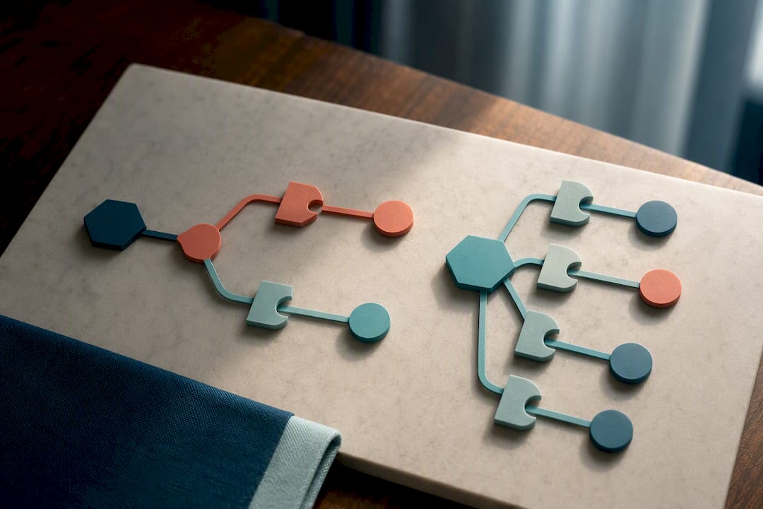 Illustration of neurotransmitter receptor pathways