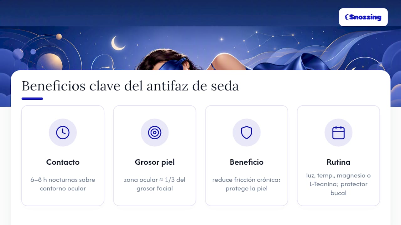 Por qué el antifaz de seda es más que un accesorio de belleza — overview diagram
