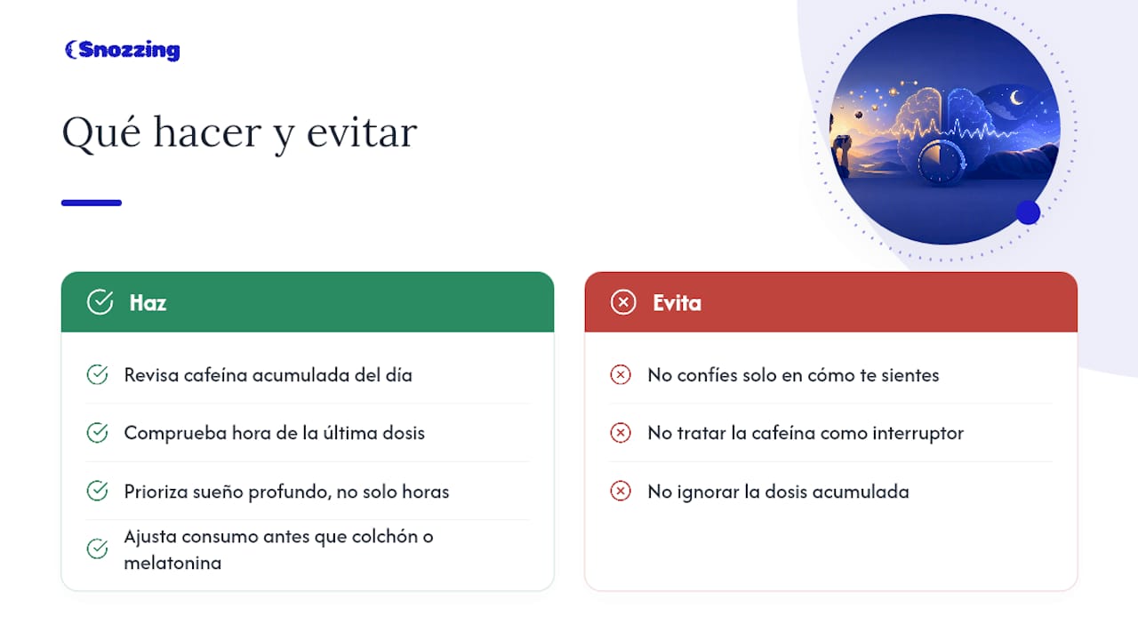 Lo que la mayoría se equivoca sobre la cafeína y el sueño — overview diagram
