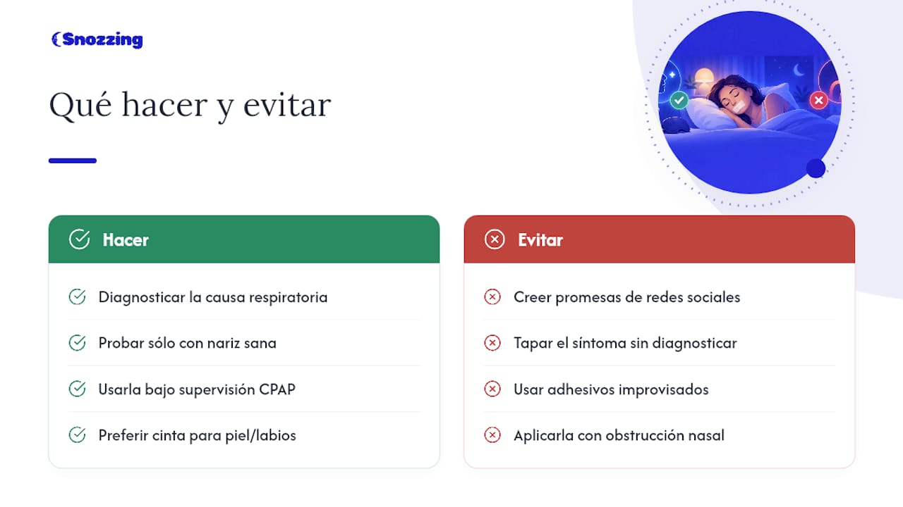 Lo que la mayoría de artículos sobre cinta bucal omite — overview diagram