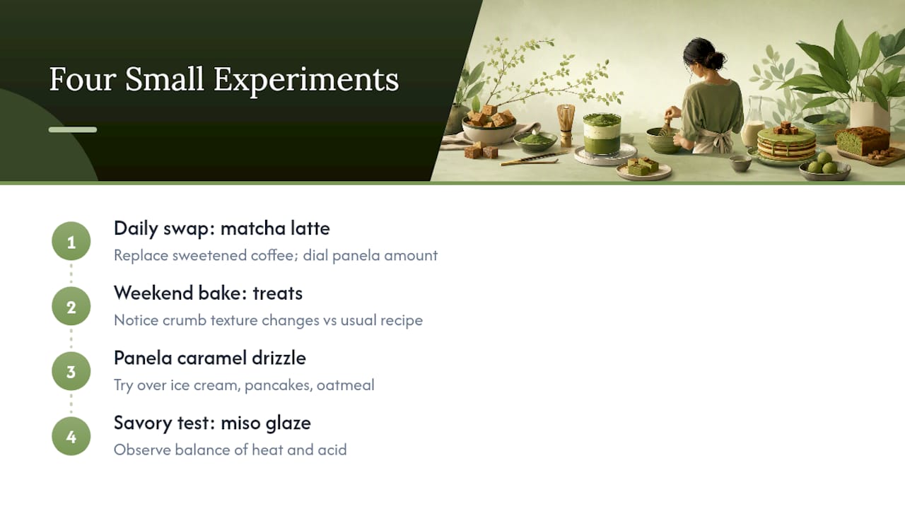 Four Small Experiments Worth Trying This Week — overview diagram