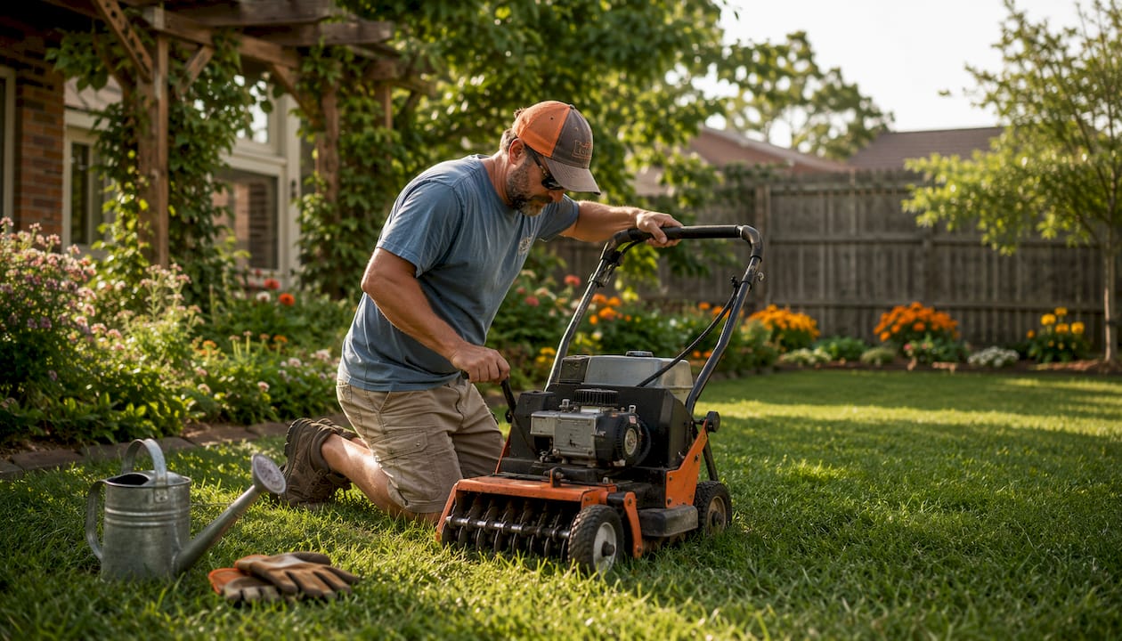 When to Aerate Your Lawn in Kansas City, MO