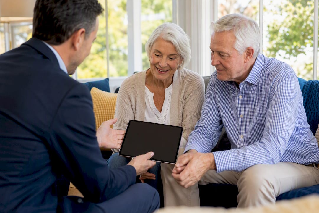 Medicare consultation with seniors in home