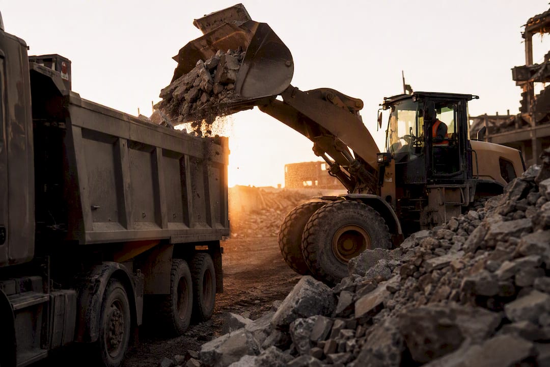 Which Debris Hauling Method Fits Your Job Site?