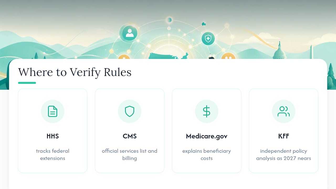 Where to Verify the Official Rules — overview diagram
