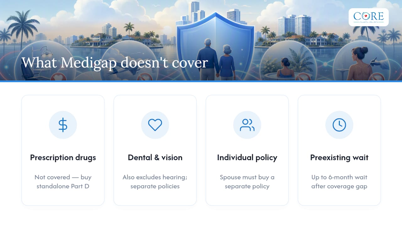 What Doesn't Medigap Cover in Florida? — overview diagram
