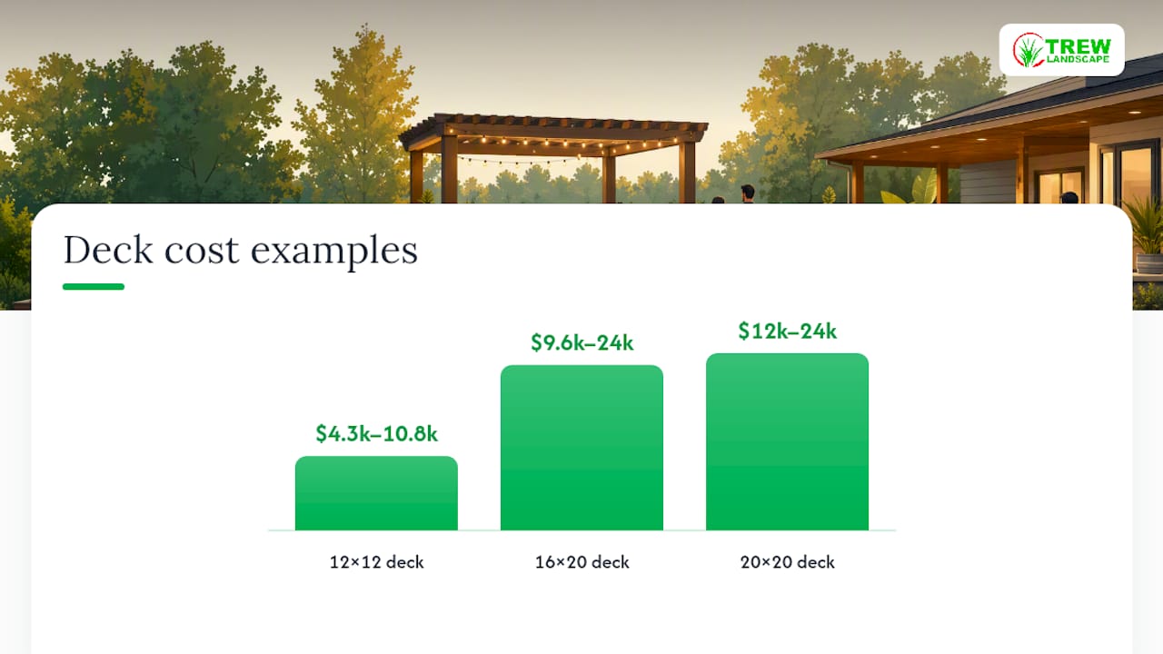 What a Deck and Patio Combo Actually Costs — overview diagram