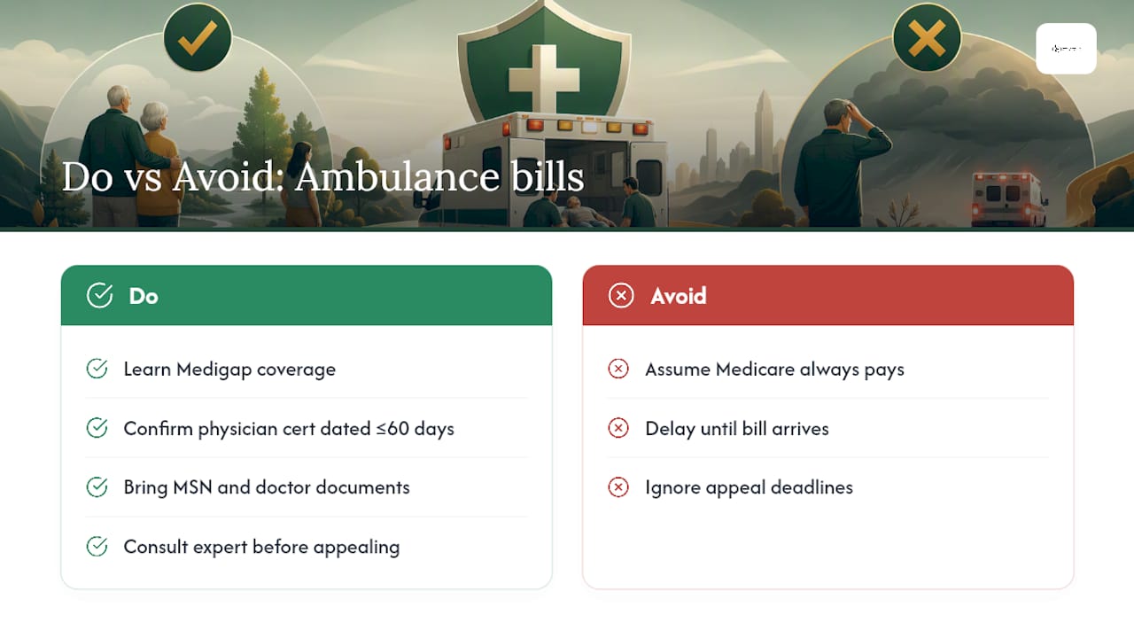 Why Ambulance Denials Catch So Many Beneficiaries Off Guard — overview diagram