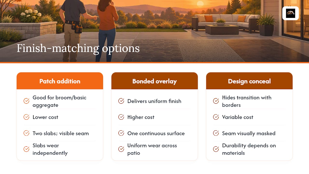 Matching the Finish Without Faking It — overview diagram