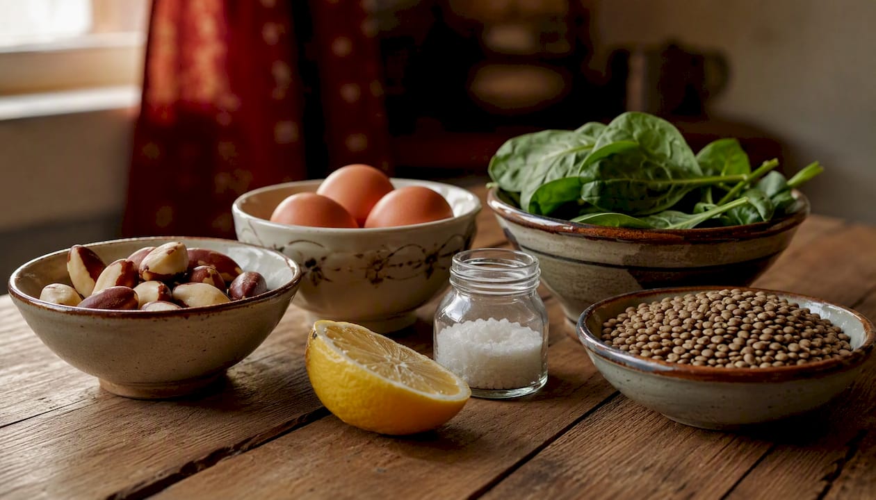Key nutrient rich foods for thyroid health