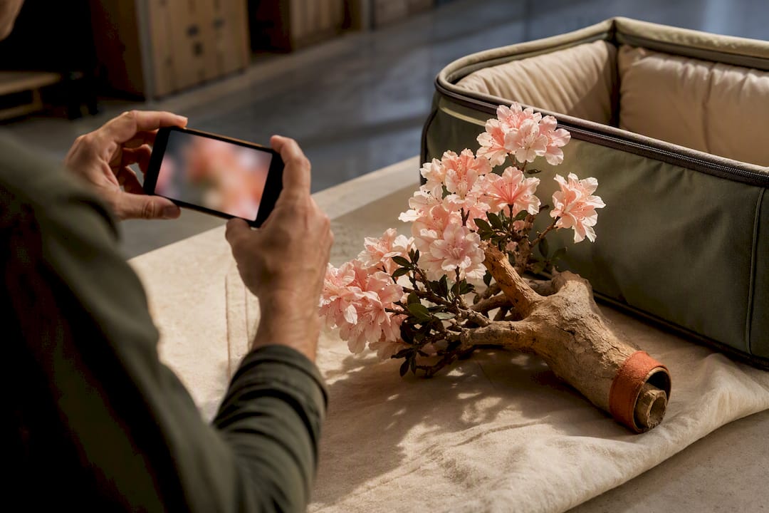 Vor der Einlagerung wird das Modul fotografiert