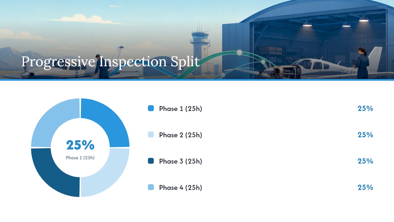 How progressive inspection programs work and how to get FAA approval — overview diagram