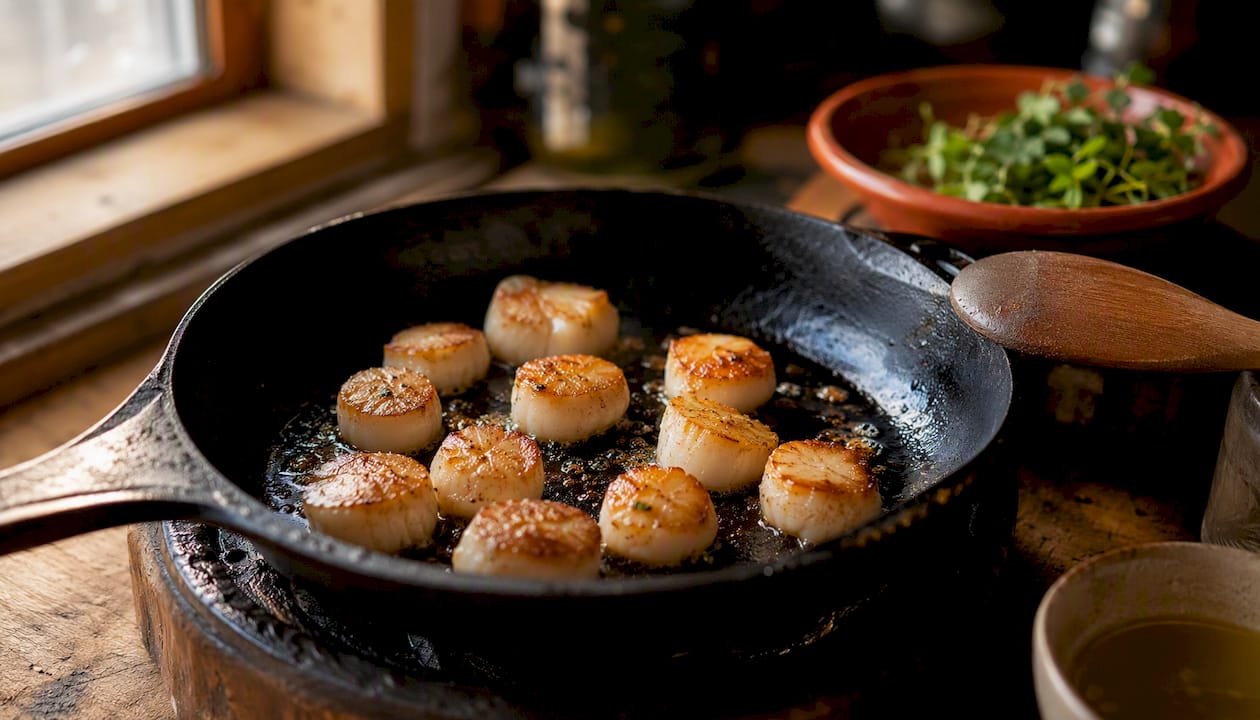 How to Sear Scallops for a Perfect Golden Crust