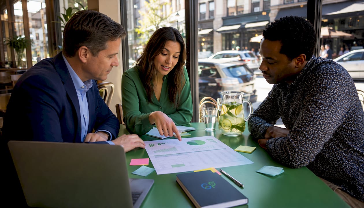 Bookkeeping team discussing Ramp and Brex comparison