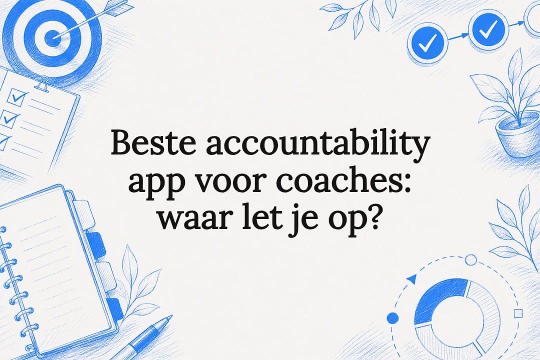 Decorative title card for accountability coaching