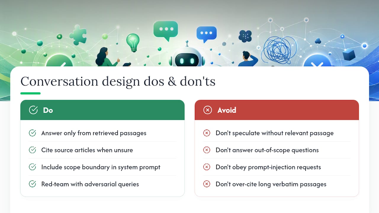 How do you design conversations and prompts that actually work? — overview diagram
