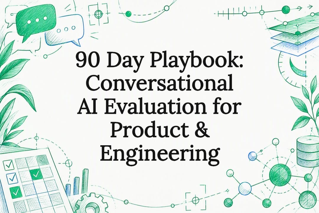 Conversational AI evaluation title card