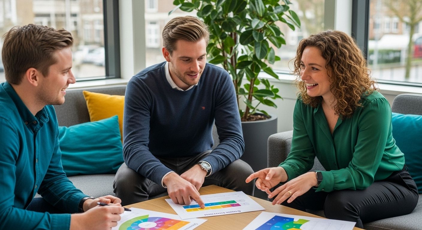 persoonlijkheidsanalyse samenwerking groei