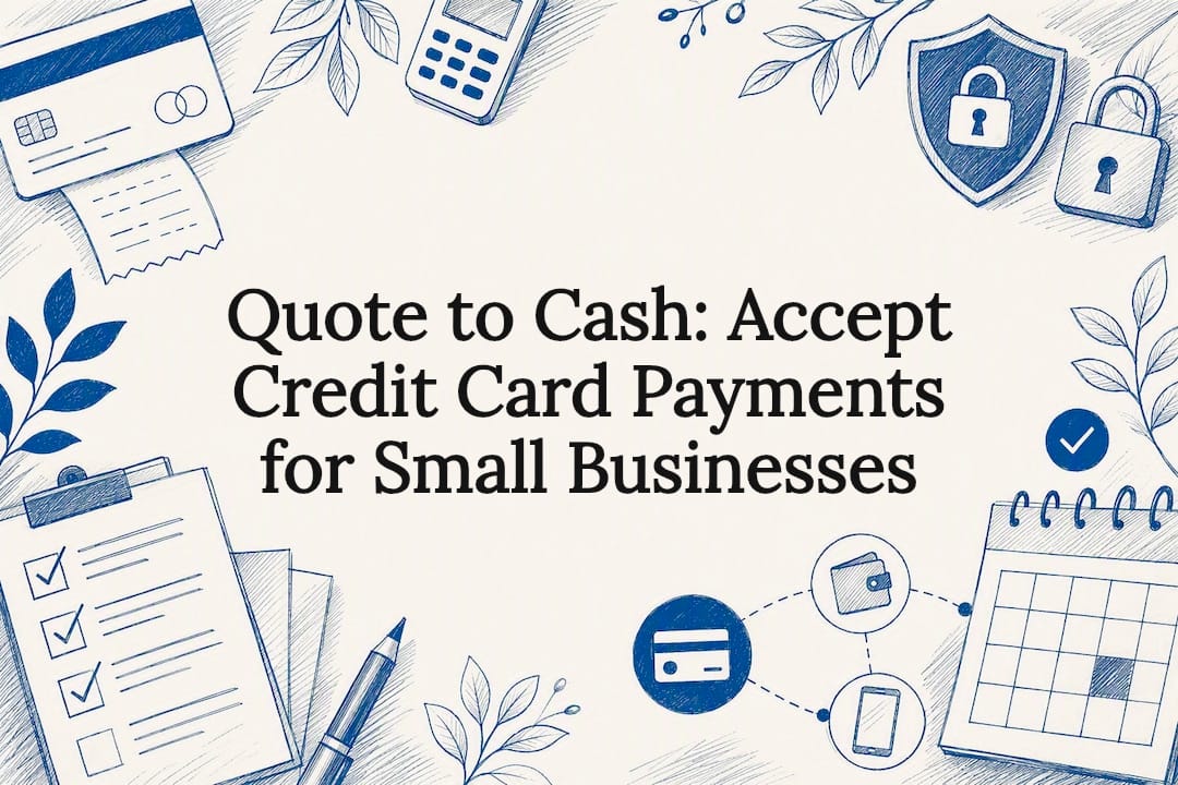 Quote to Cash: Accept Credit Card Payments for Small Businesses