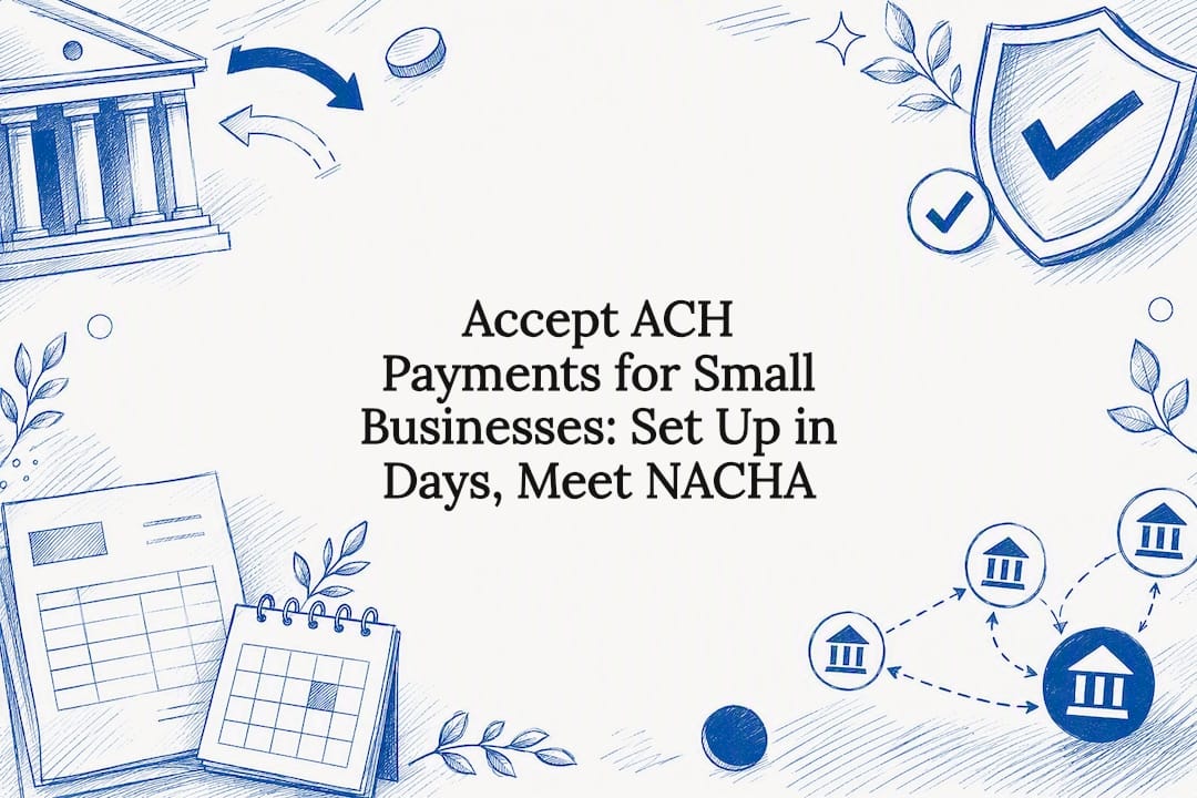 Accept ACH Payments for Small Businesses: Set Up in Days, Meet NACHA