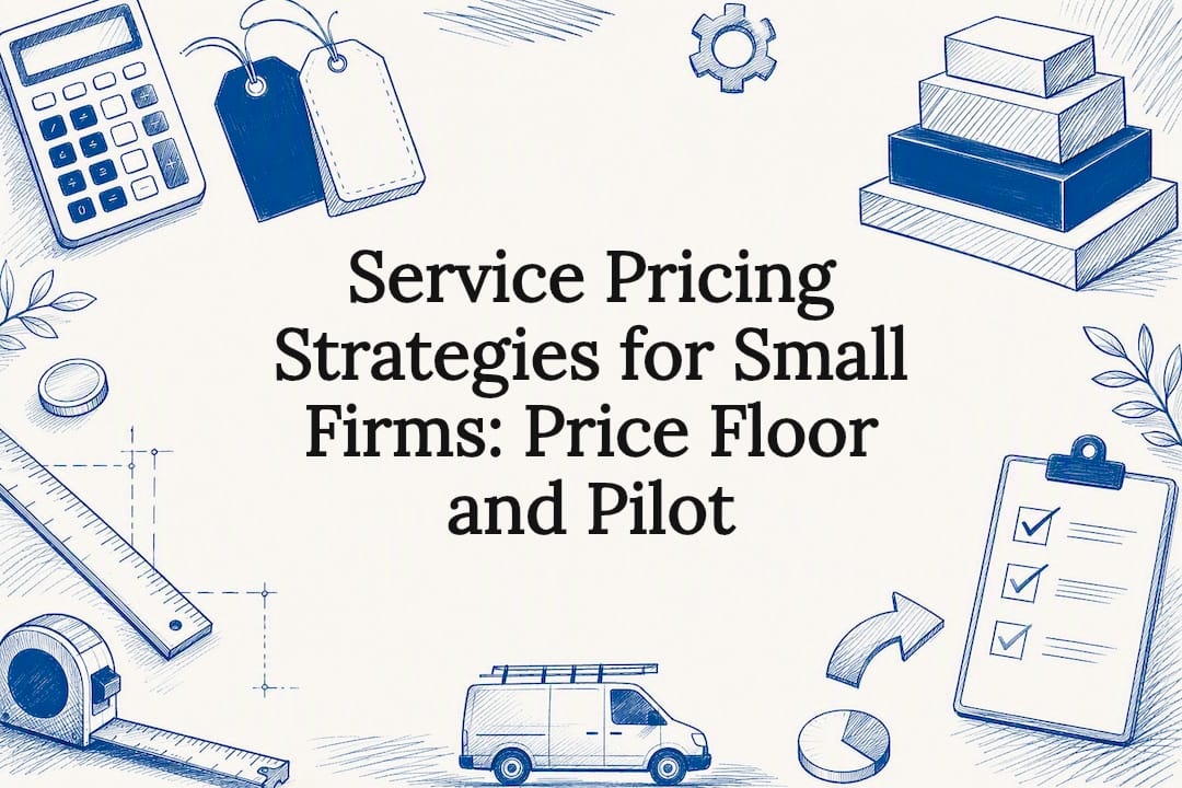 Service Pricing Strategies for Small Firms: Price Floor and Pilot
