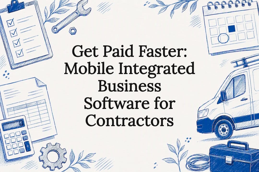 Get Paid Faster: Mobile Integrated Business Software for Contractors